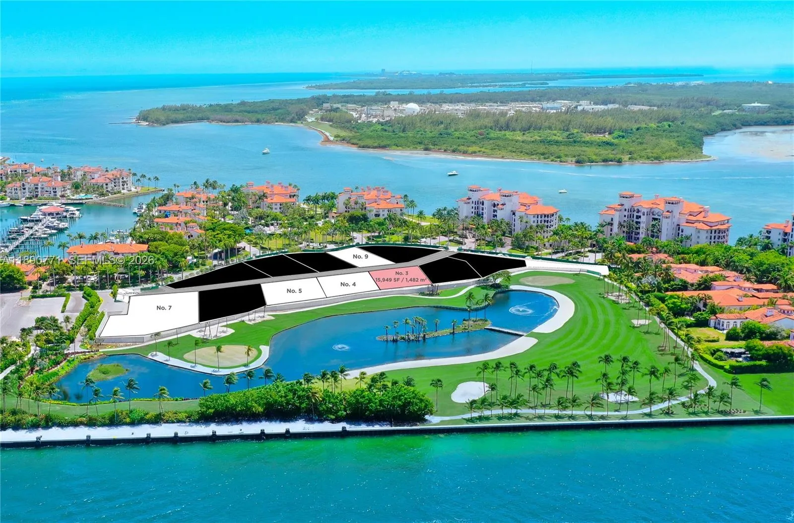 Foto de propiedad en 1003 Fisher Island Drive, Miami Beach, FL 33109 Miami Beach con MLS# 
