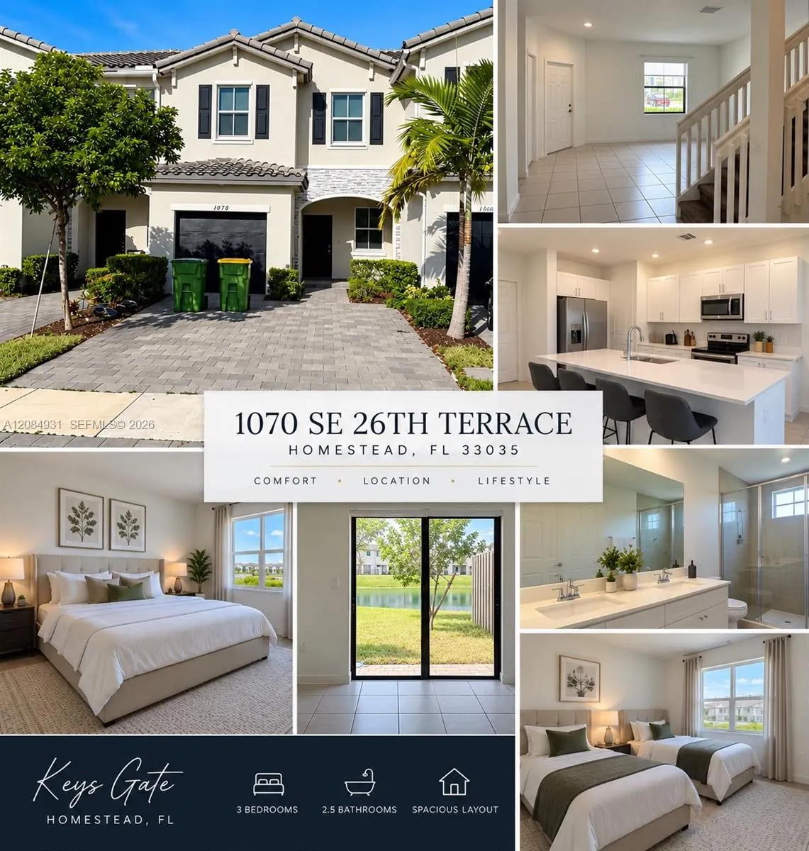 Foto de propiedad en 1070 SE 26th Terrace 1070, Homestead, FL 33035 Homestead con MLS# 