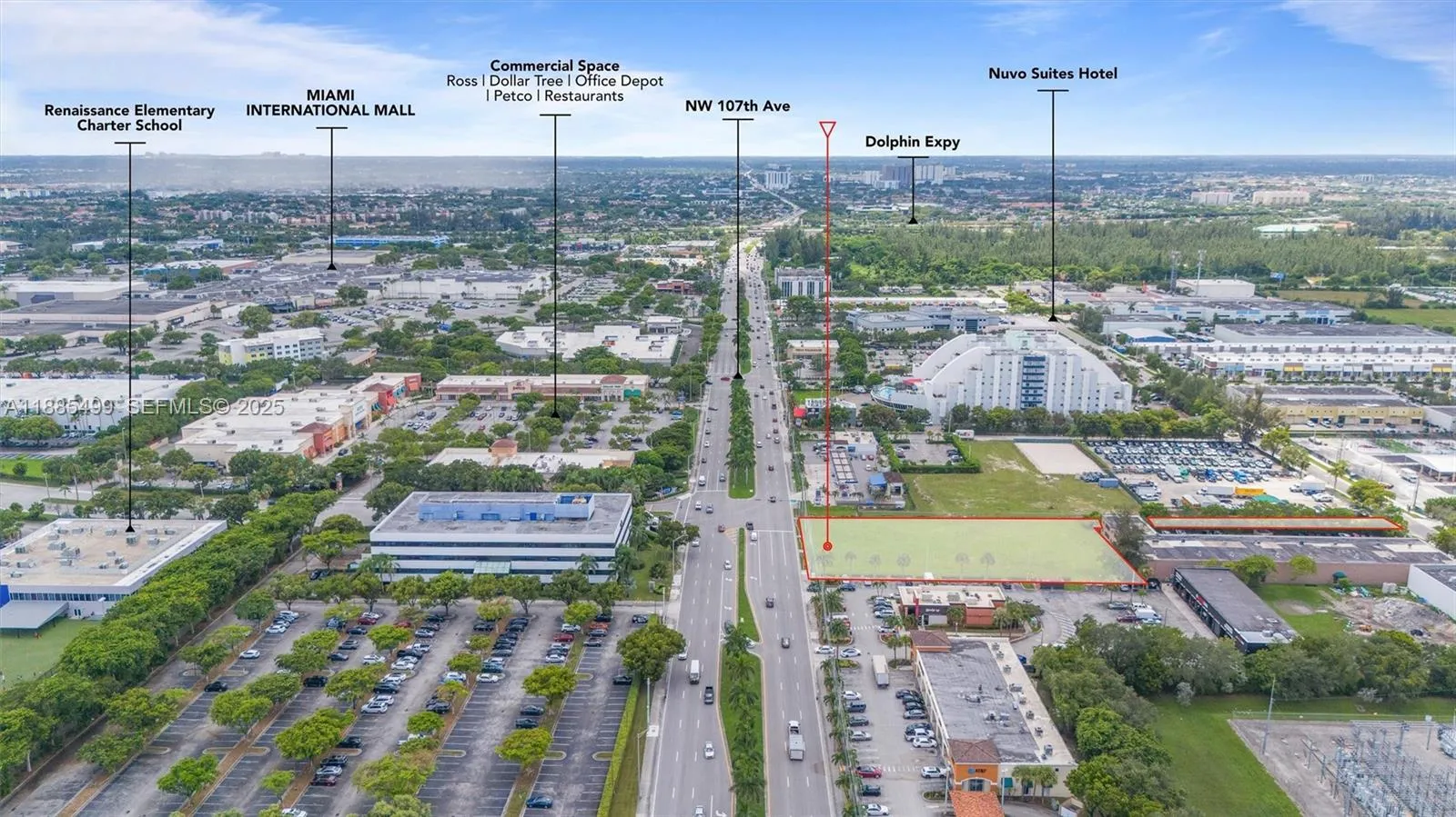 Foto de propiedad en 10765 NW 19th Street, Sweetwater, FL 33167 Sweetwater con MLS# 