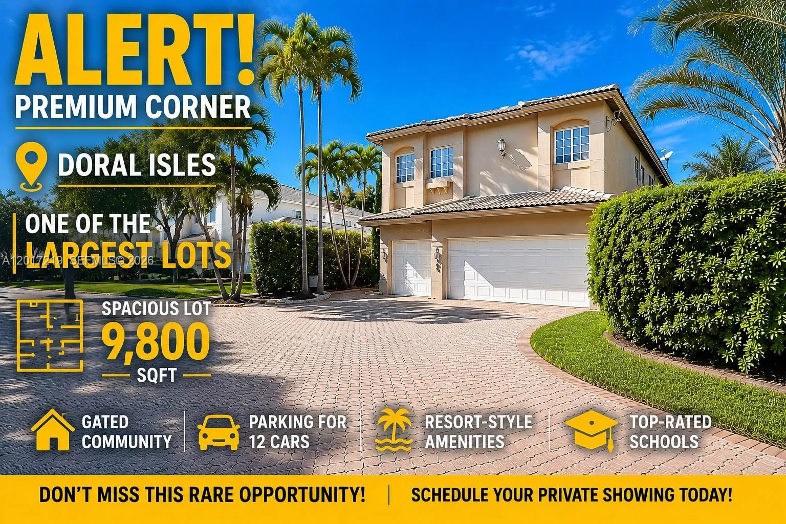 Foto de propiedad en 10773 NW 73rd Terrace, Doral, FL 33178 Doral con MLS# 