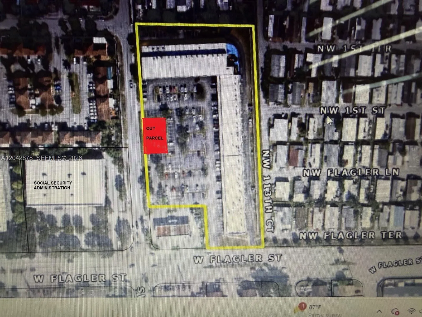 Foto de propiedad en 11317-77 W Flagler Street OUT PARCEL, Sweetwater, FL 33174 Sweetwater con MLS# 