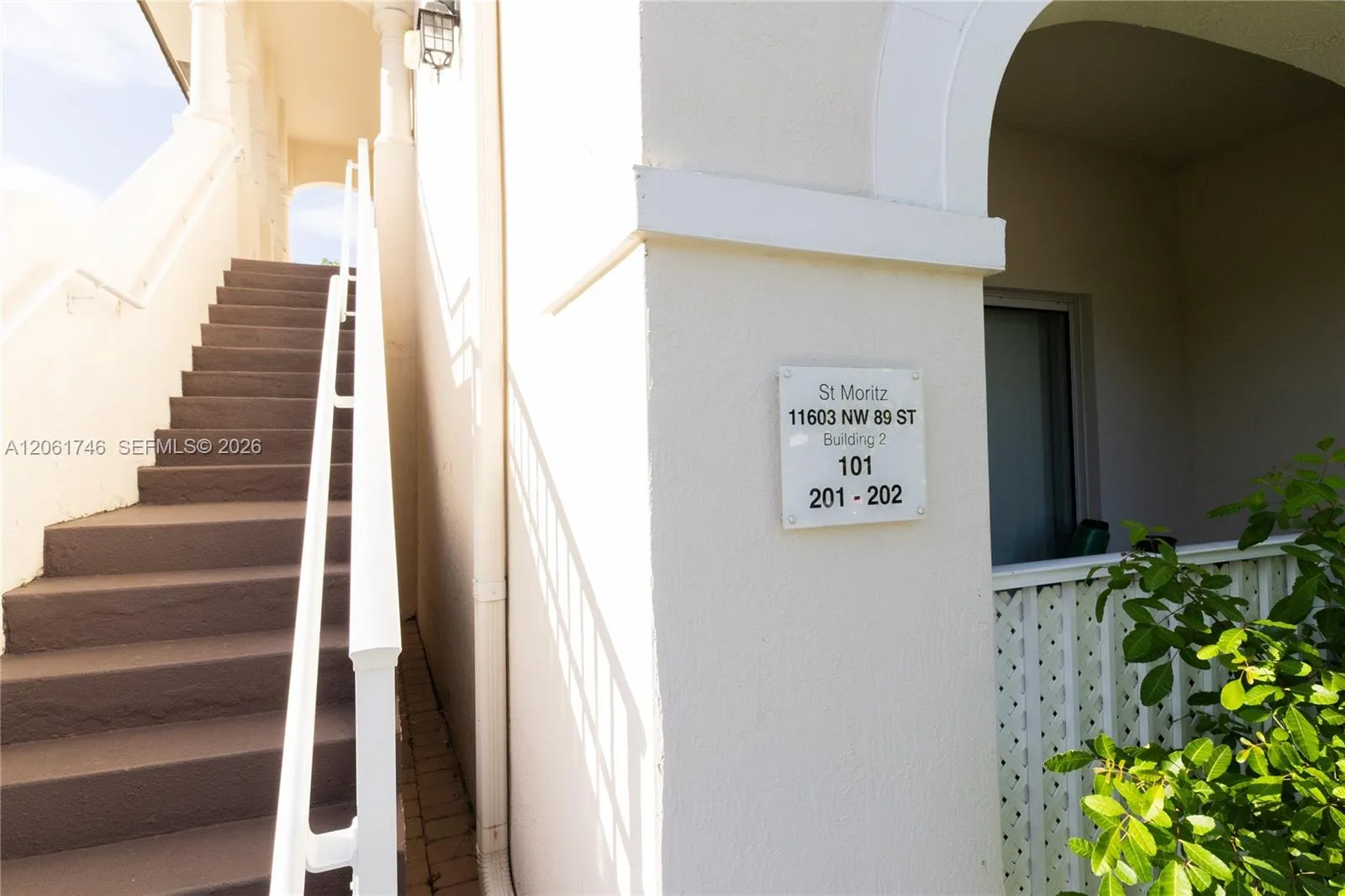 Foto de propiedad en 11603 NW 89th Street 201, Doral, FL 33178 Doral con MLS# 