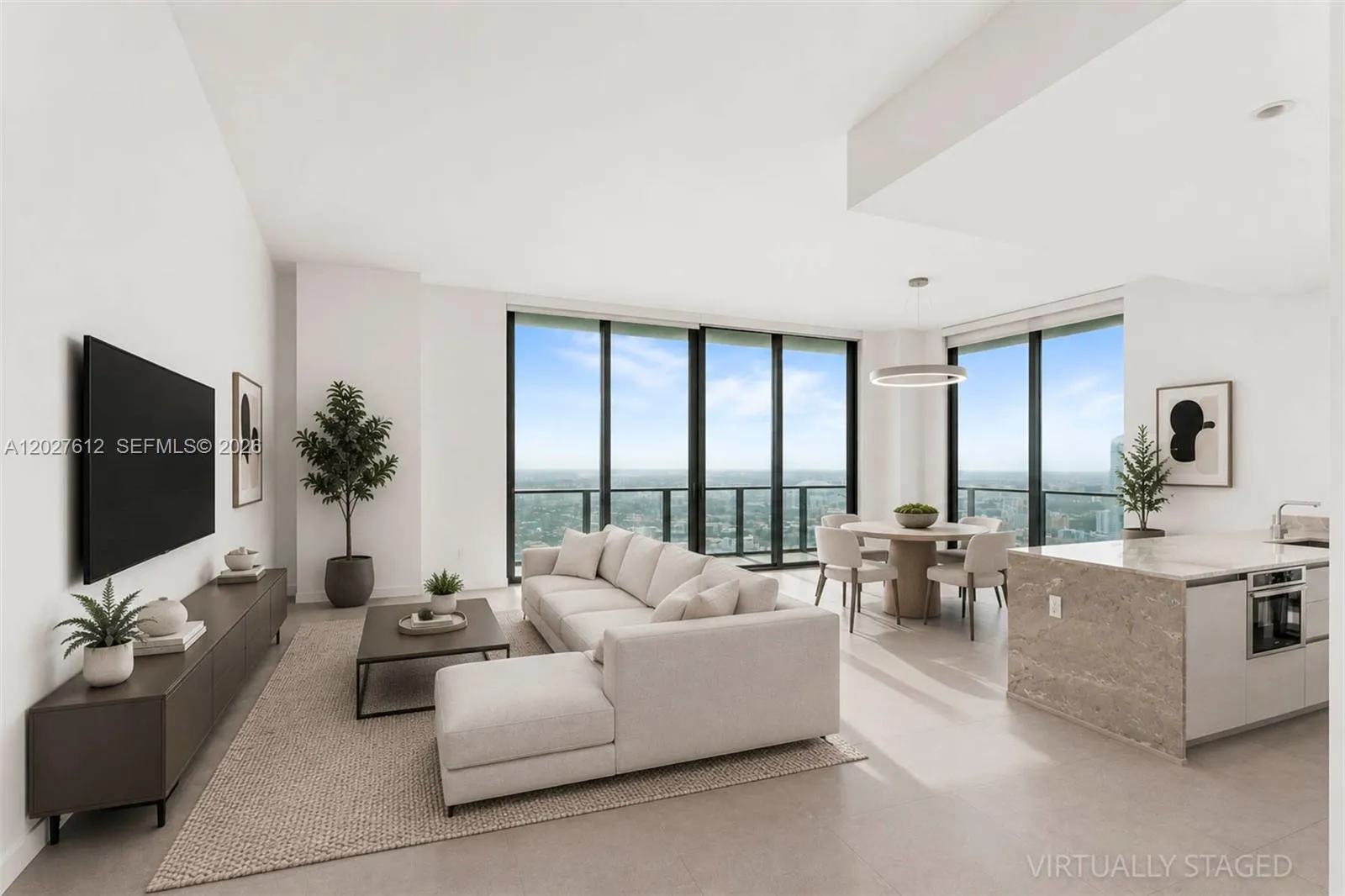 Foto de propiedad en 1300 S Miami Avenue PH4910, Miami, FL 33130 Miami con MLS# 