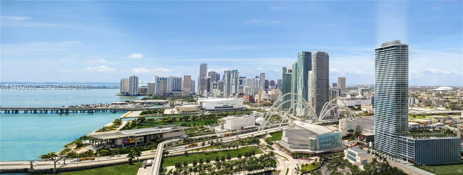 Foto de propiedad en 1400 Biscayne Boulevard PH-5202, Miami, FL 33132 Miami con MLS# 