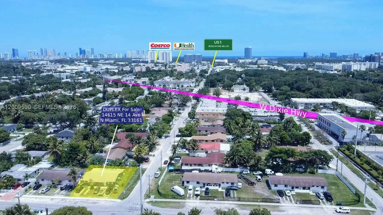 Vendido 14615 NE 14th Avenue, Miami, FL 33161, Miami, FL 33161