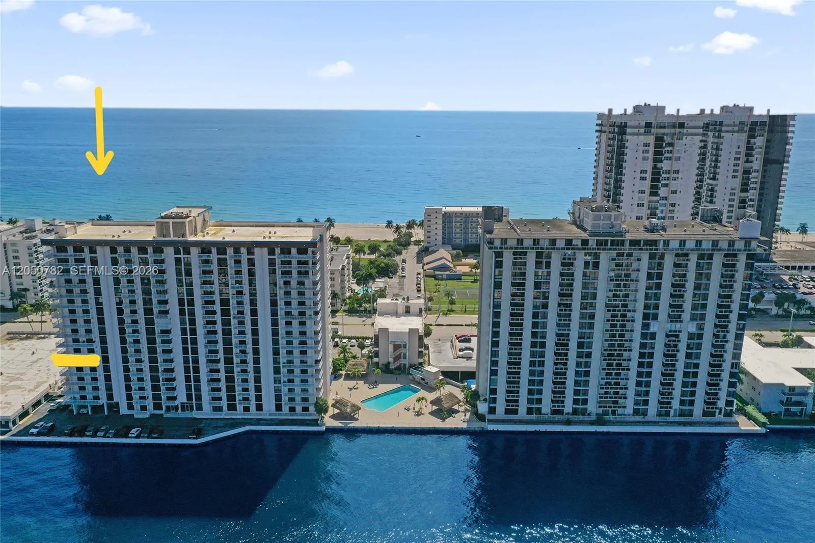Foto de propiedad en 1500 S Ocean Drive 6F, Hollywood, FL 33019 Hollywood con MLS# 