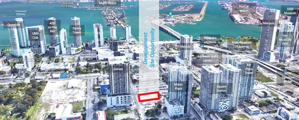 Foto de propiedad en 1542 NE 1st Avenue, Miami, FL 33132 Miami con MLS# 