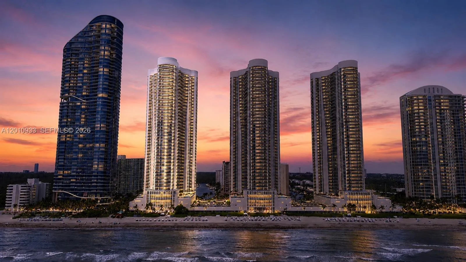 Foto de propiedad en 15811 Collins Avenue 2802, Sunny Isles Beach, FL 33160 Sunny Isles Beach con MLS# 