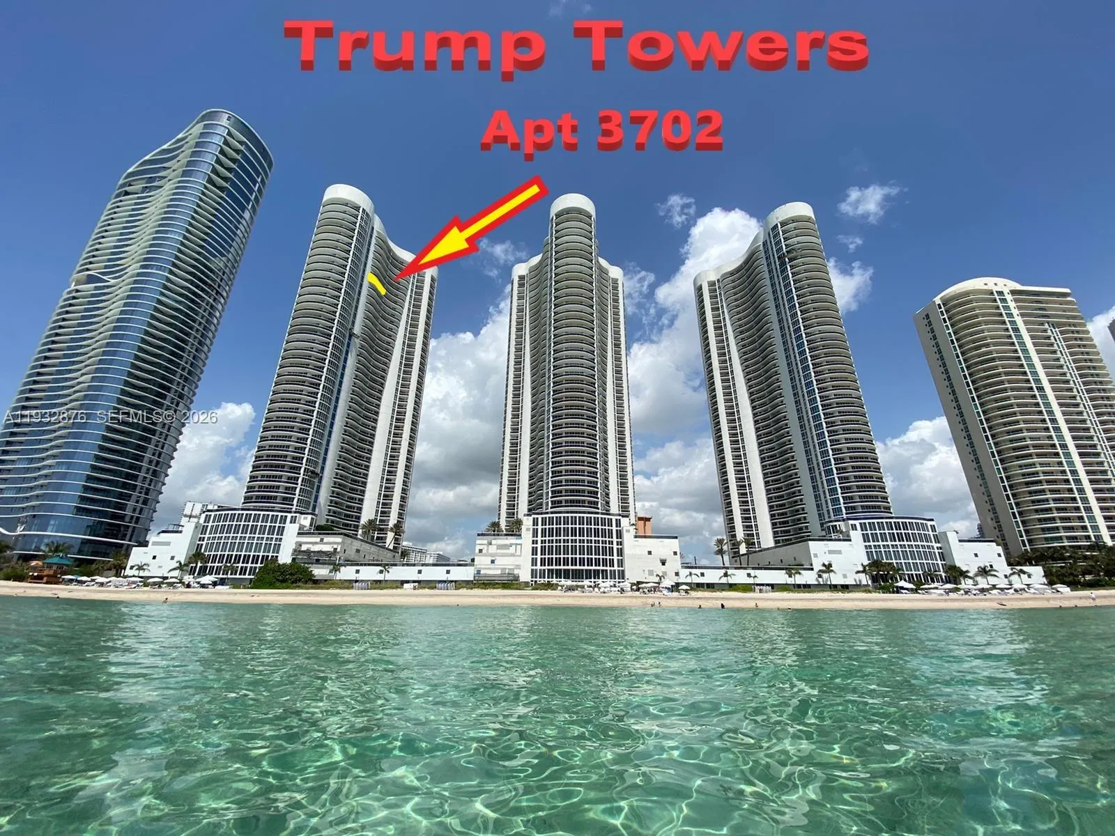 Foto de propiedad en 15811 Collins Avenue 3702, Sunny Isles Beach, FL 33160 Sunny Isles Beach con MLS# 