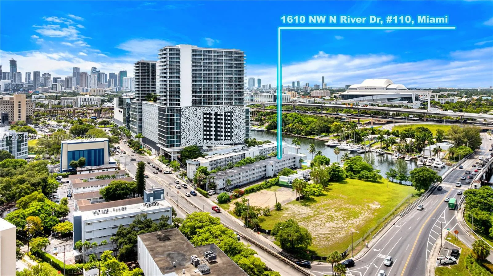 Foto de propiedad en 1610 N River Drive 110, Miami, FL 33125 Miami con MLS# 