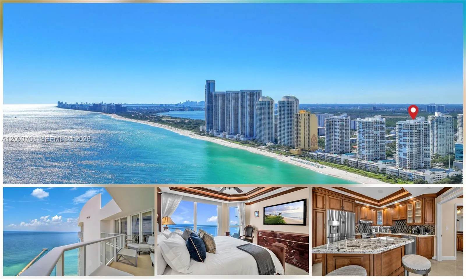 En Venta 16485 Collins Avenue OS35C, Sunny Isles Beach, FL 33160, Sunny Isles Beach, FL 33160