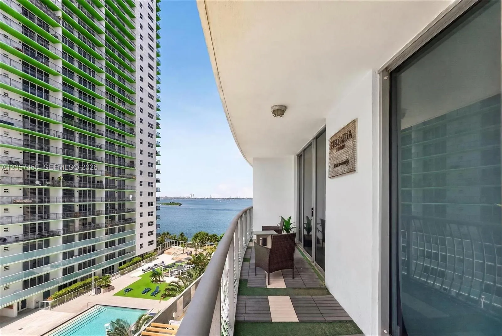 Foto de propiedad en 1750 N Bayshore Drive 1609, Miami, FL 33132 Miami con MLS# 