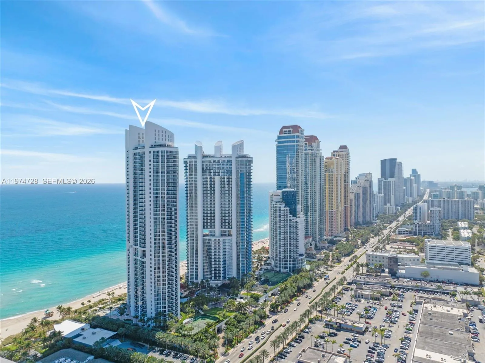 Foto de propiedad en 18201 Collins Avenue 2008, Sunny Isles Beach, FL 33160 Sunny Isles Beach con MLS# 