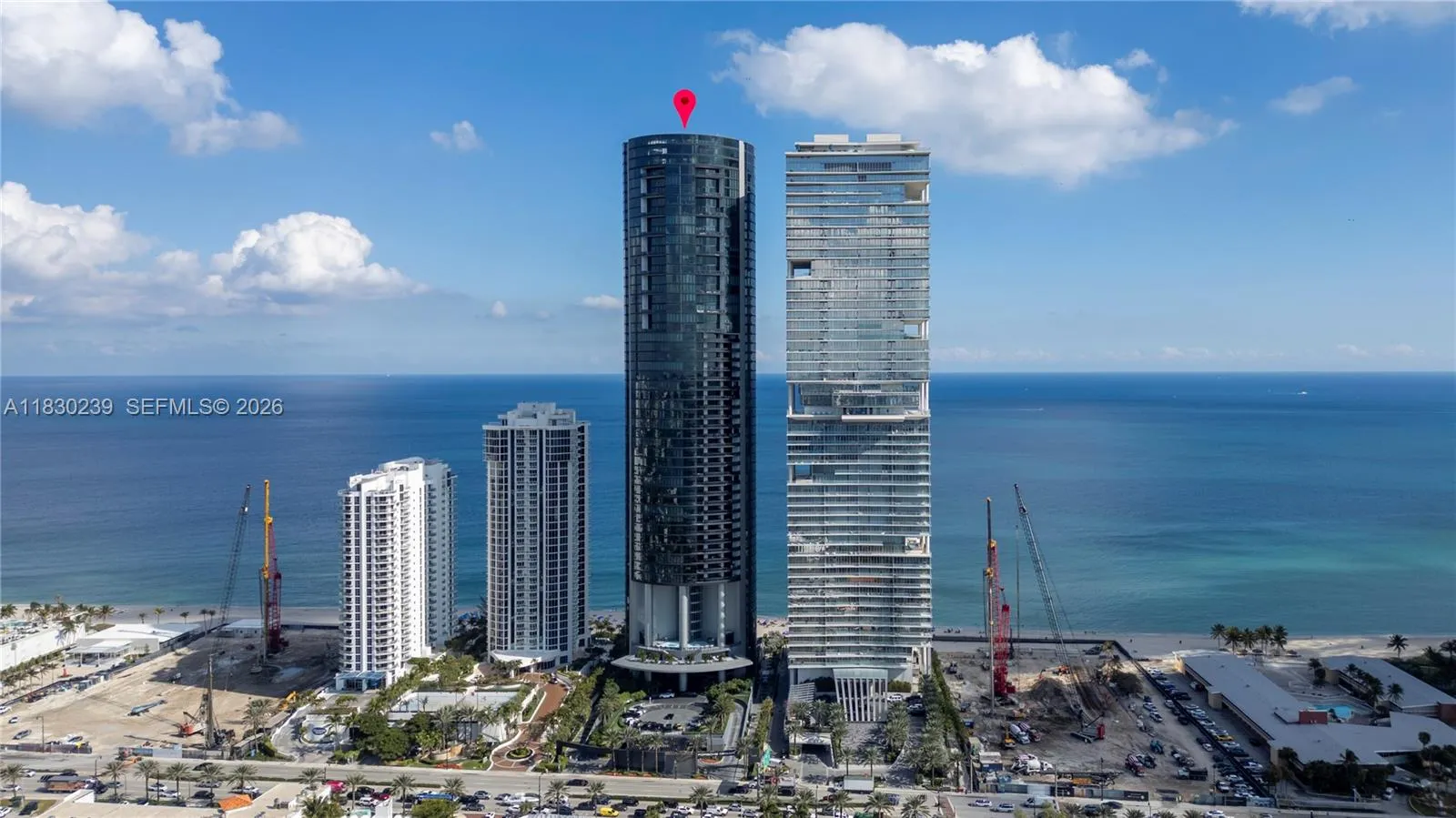 Foto de propiedad en 18555 Collins Avenue 2303, Sunny Isles Beach, FL 33160 Sunny Isles Beach con MLS# 