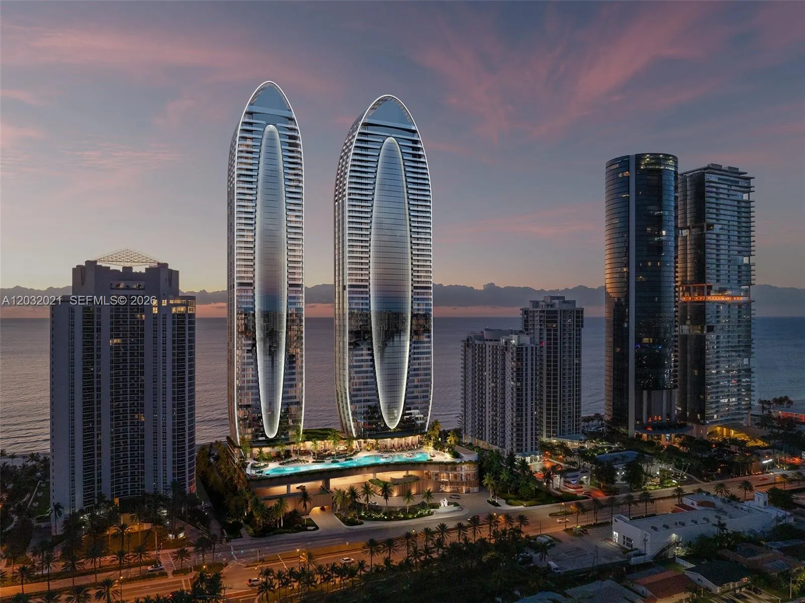 Foto de propiedad en 18805 Collins Avenue 2702, Sunny Isles Beach, FL 33160 Sunny Isles Beach con MLS# 