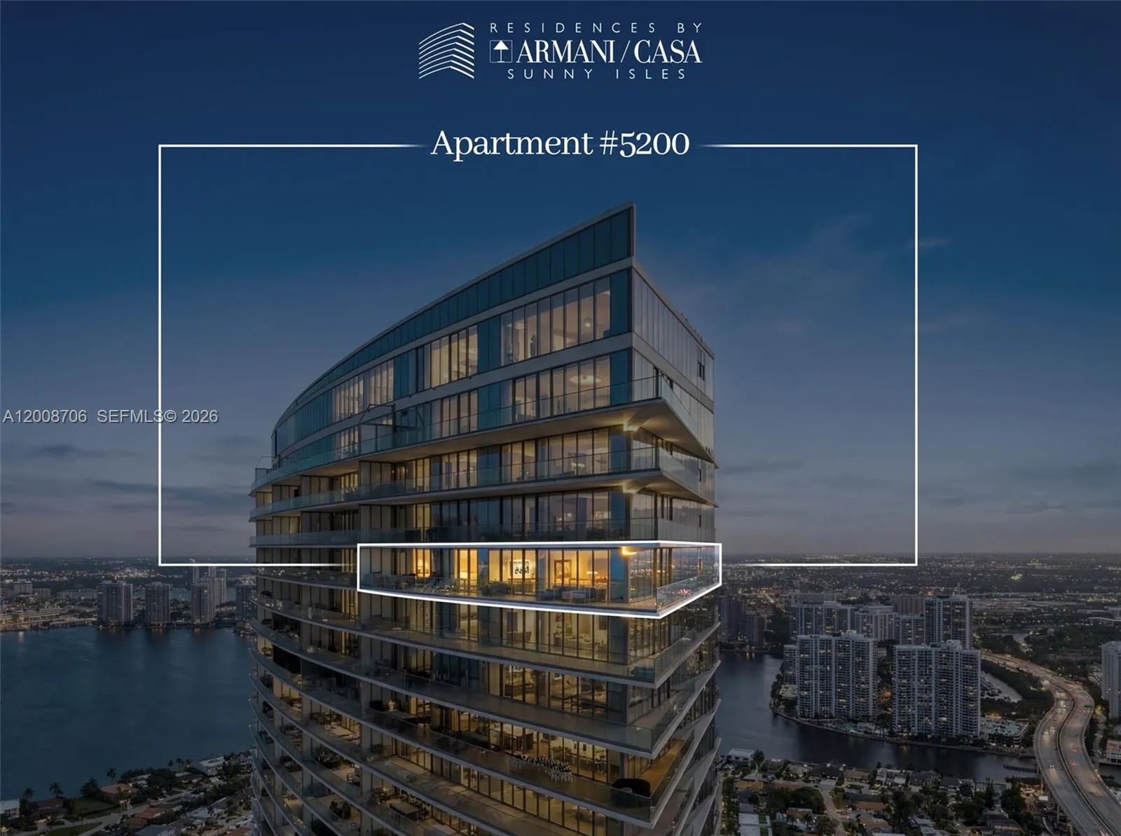 Foto de propiedad en 18975 Collins Avenue 5200, Sunny Isles Beach, FL 33160 Sunny Isles Beach con MLS# 