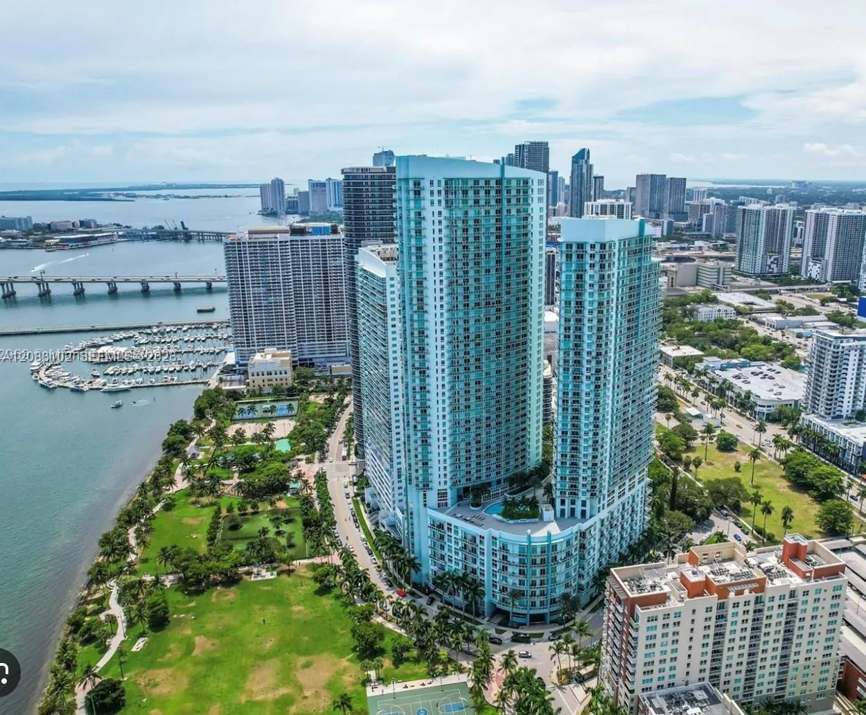 Foto de propiedad en 1900 N Bayshore Drive 810, Miami, FL 33132 Miami con MLS#