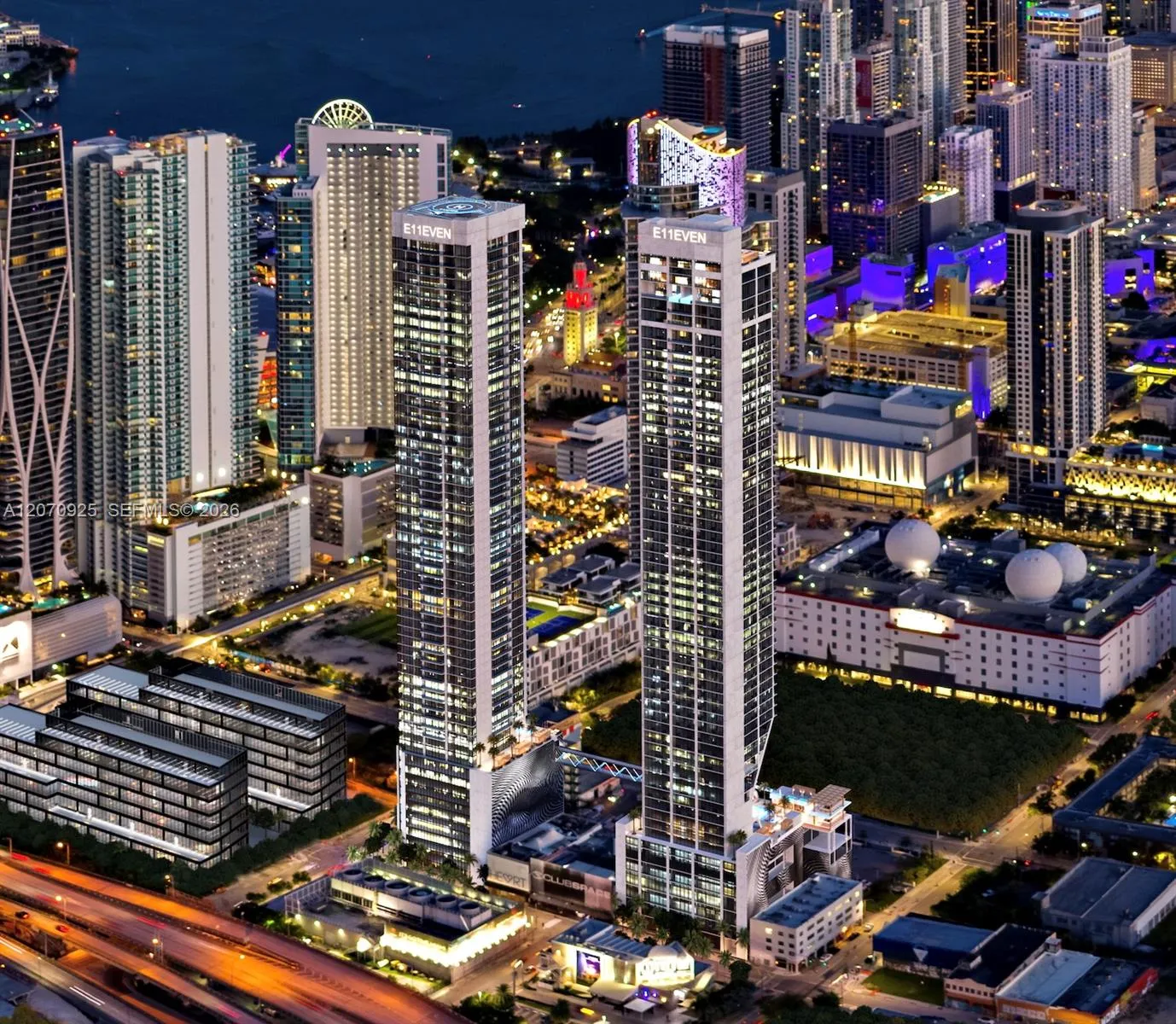 Foto de propiedad en 20 NE 11 Street 3605, Miami, FL 33132 Miami con MLS#