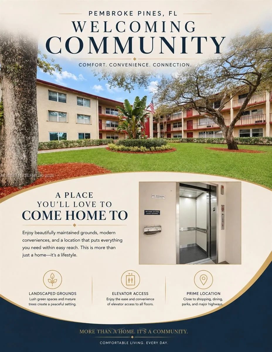 En Venta 200 SW 132nd Way 201L, Pembroke Pines, FL 33027, Pembroke Pines, FL 33027