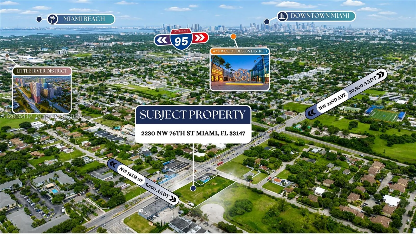 En Venta 2230 NW 76th Street, Miami, FL 33147, Miami, FL 33147