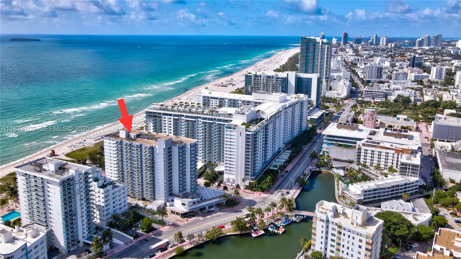 Foto de propiedad en 2401 Collins Avenue 1005, Miami Beach, FL 33140 Miami Beach con MLS# 