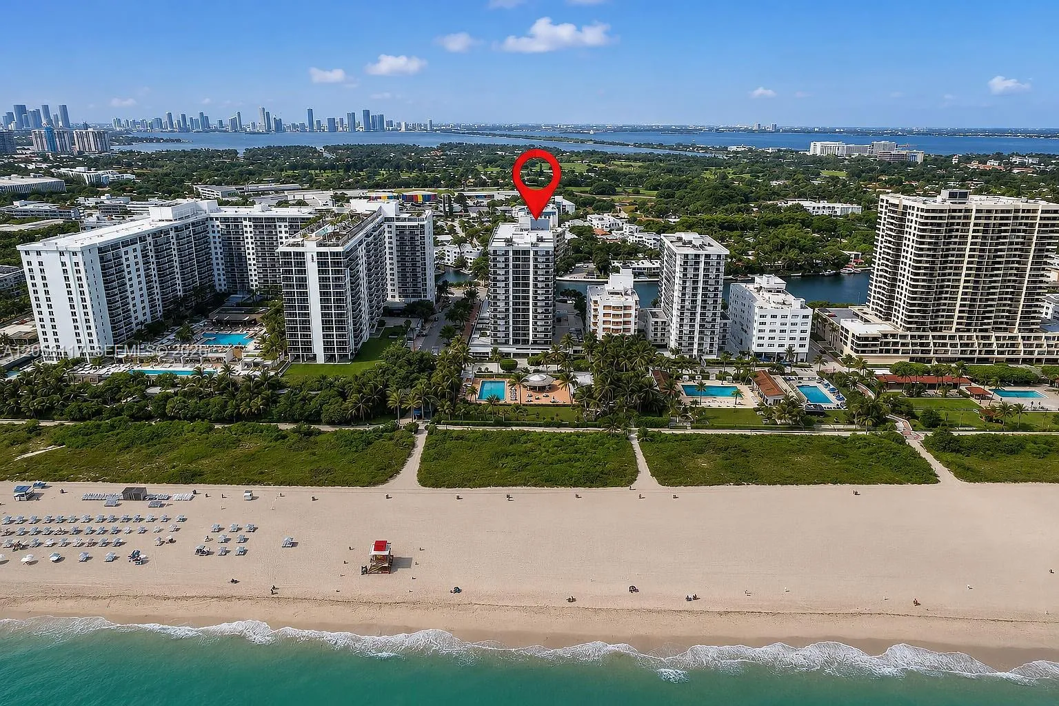 Foto de propiedad en 2401 Collins Avenue 1709, Miami Beach, FL 33140 Miami Beach con MLS# 