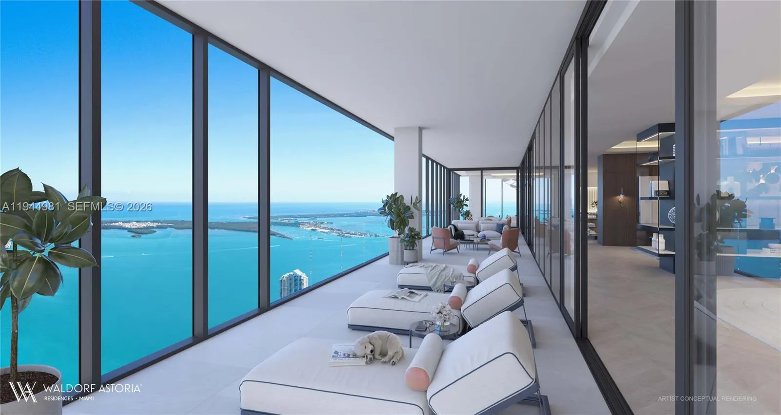 Foto de propiedad en 300 N Biscayne Boulevard PH 6, Miami, FL 33132 Miami con MLS# 