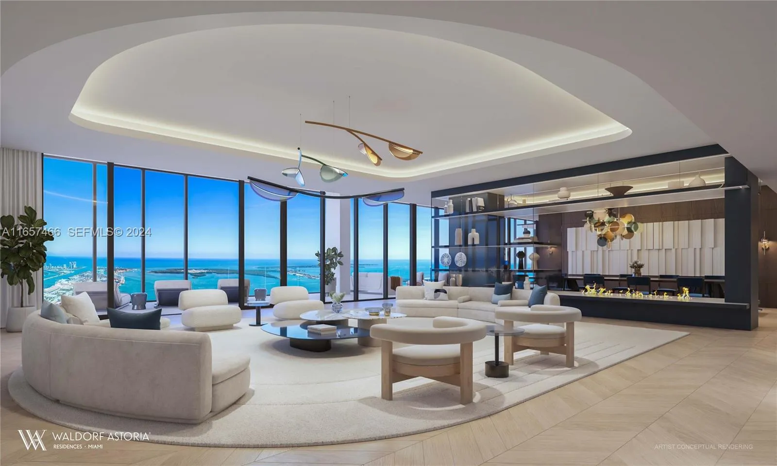 Foto de propiedad en 300 N Biscayne Boulevard PH, Miami, FL 33132 Miami con MLS# 