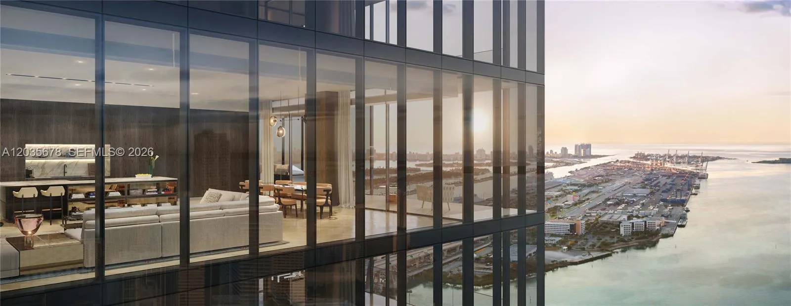 Foto de propiedad en 300 N Iiscayne Boulevard 8402, Miami, FL 33132 Miami con MLS# 