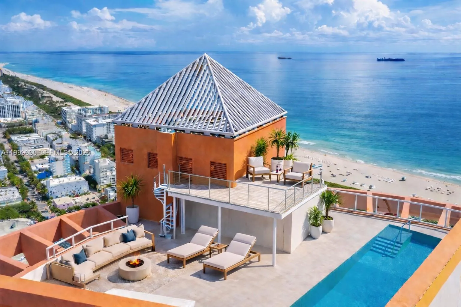 Foto de propiedad en 300 S Pointe Drive PH-5, Miami Beach, FL 33139 Miami Beach con MLS# 