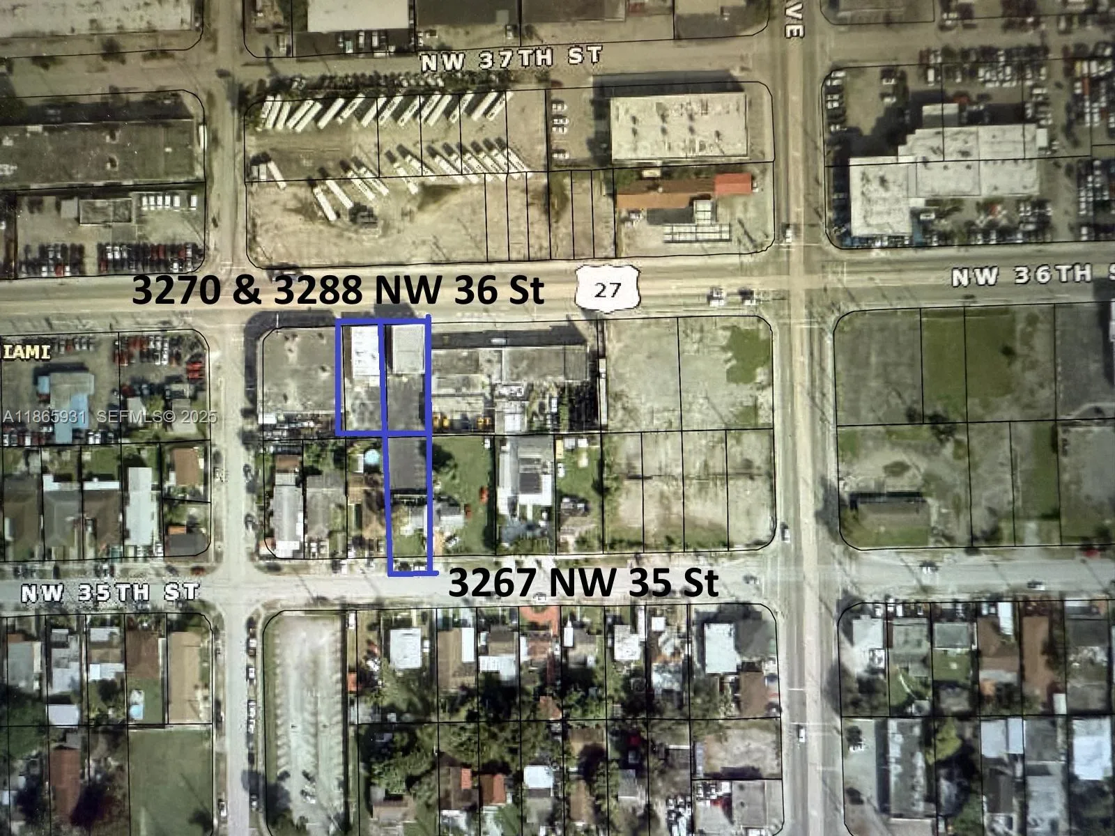 Foto de propiedad en 3270 NW 36th Street, Miami, FL 33142 Miami con MLS# 