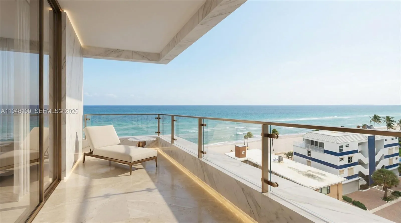 Foto de propiedad en 3319 N Ocean Drive TH7, Hollywood, FL 33019 Hollywood con MLS# 