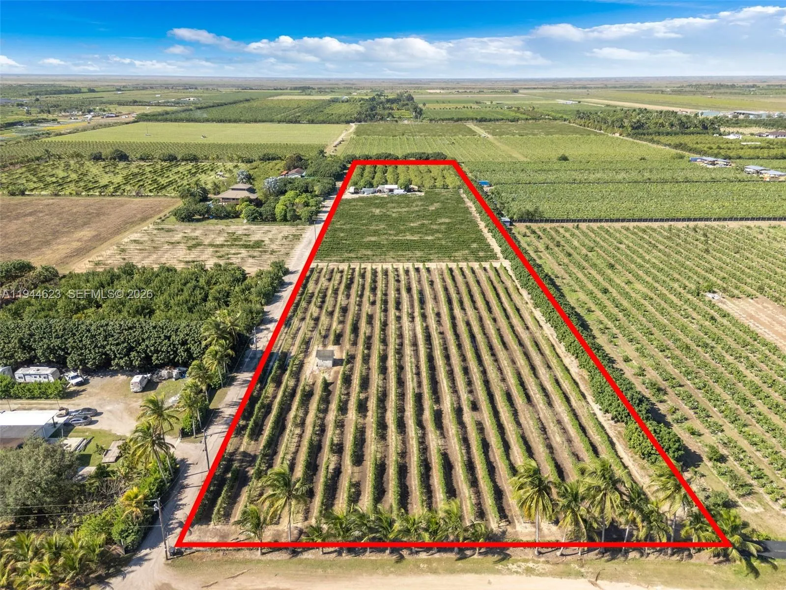 7.5 ACRES THE PROPERTY TO THE SOUTH IS 33300 SW 212 AVE