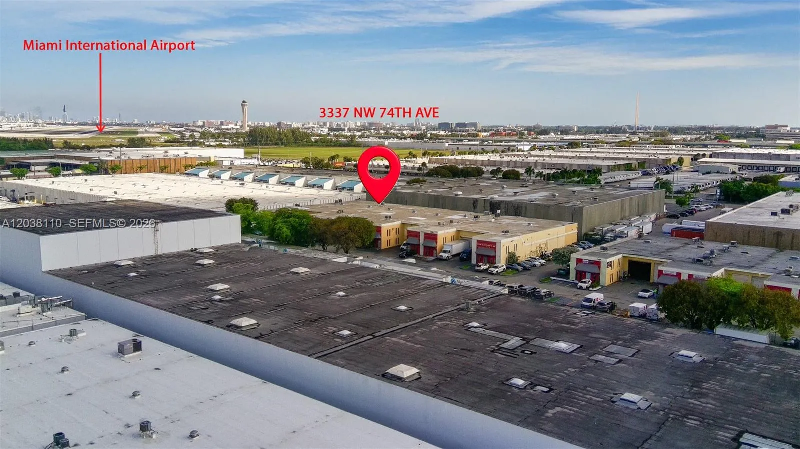Foto de propiedad en 3337 NW 74th Avenue 3337, Miami, FL 33122 Miami con MLS# 