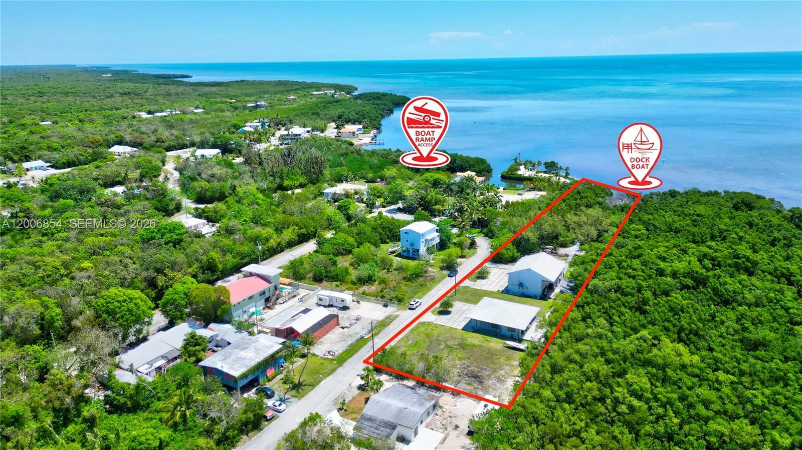 Foto de propiedad en 34 Atlantic Drive, Marathon, FL 33037 Marathon con MLS# 