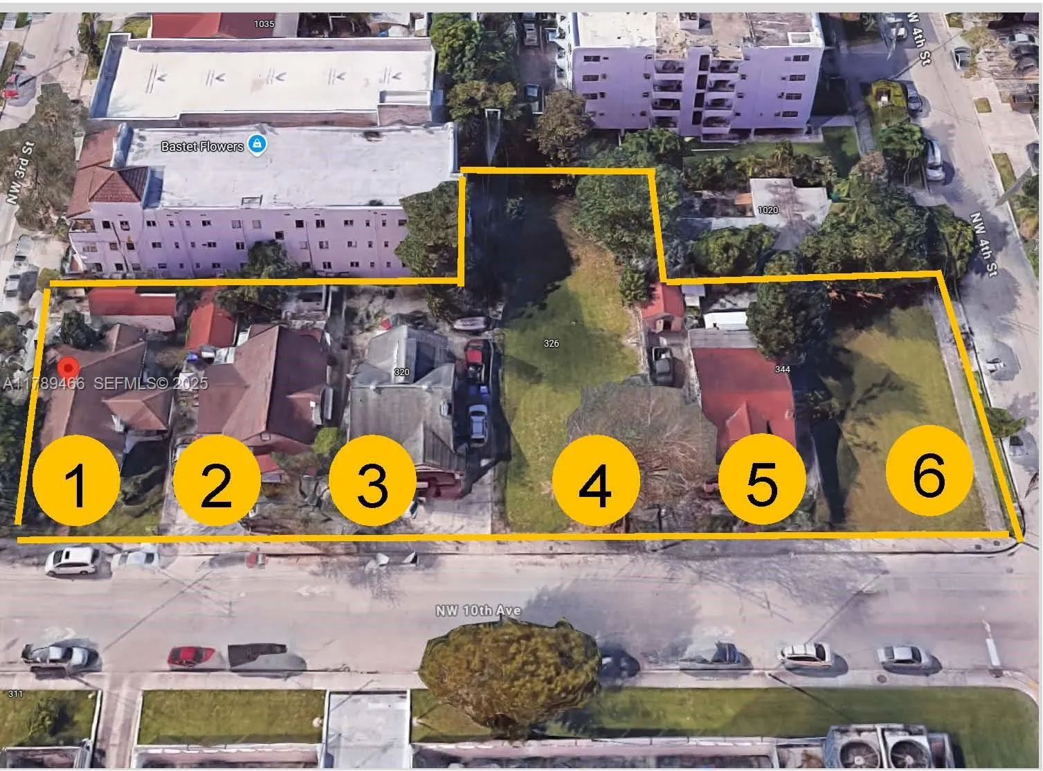 Foto de propiedad en 344 NW 10th Avenue, Miami, FL 33128 Miami con MLS# 
