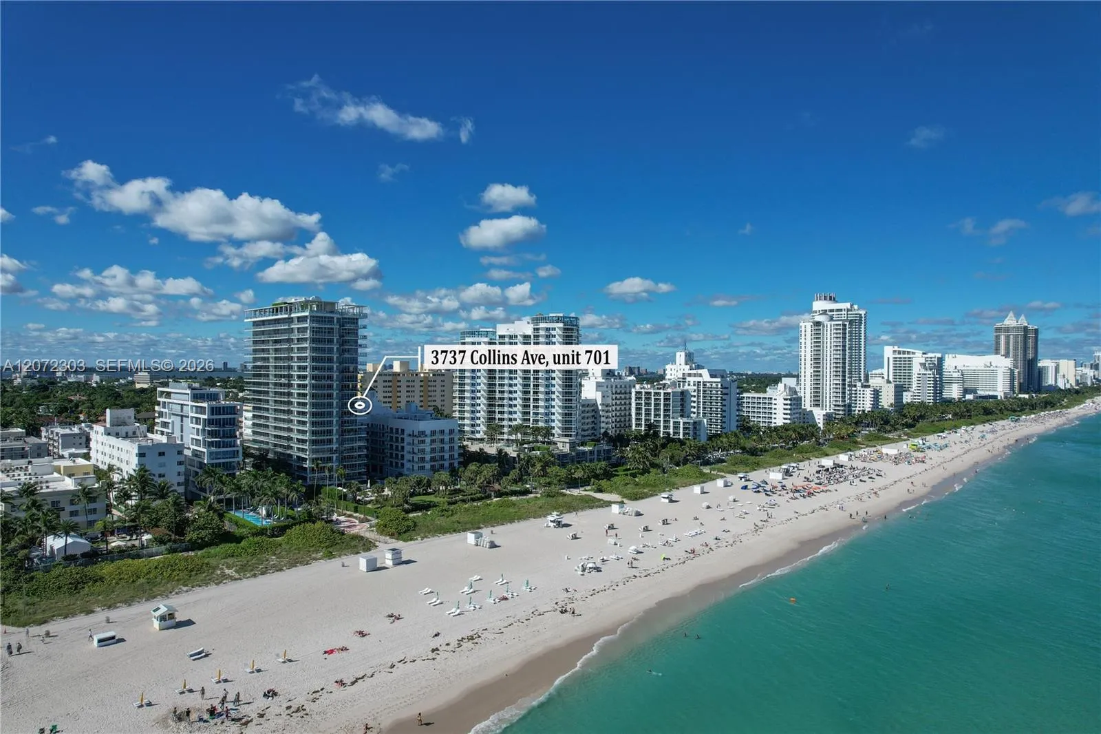 Foto de propiedad en 3737 Collins Avenue S-701, Miami Beach, FL 33140 Miami Beach con MLS# 