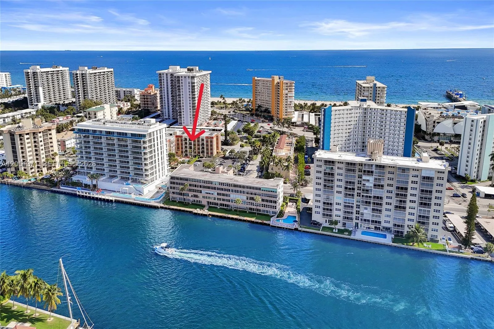 Foto de propiedad en 400 N Riverside Drive 501, Pompano Beach, FL 33062 Pompano Beach con MLS# 