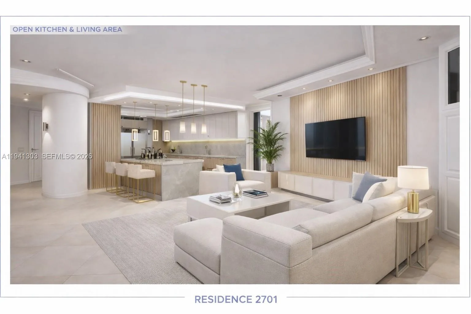 Foto de propiedad en 4000 Island Boulevard 2701, Aventura, FL 33160 Aventura con MLS# 