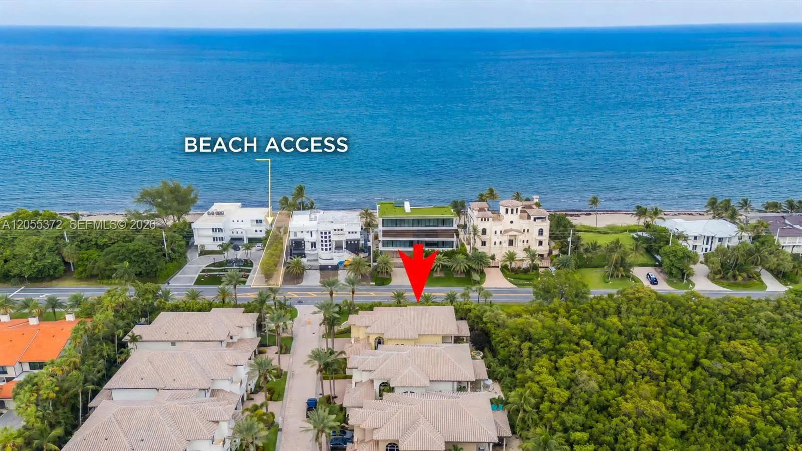 Foto de propiedad en 4044 S Ocean Boulevard, Highland Beach, FL 33487 Highland Beach con MLS# 