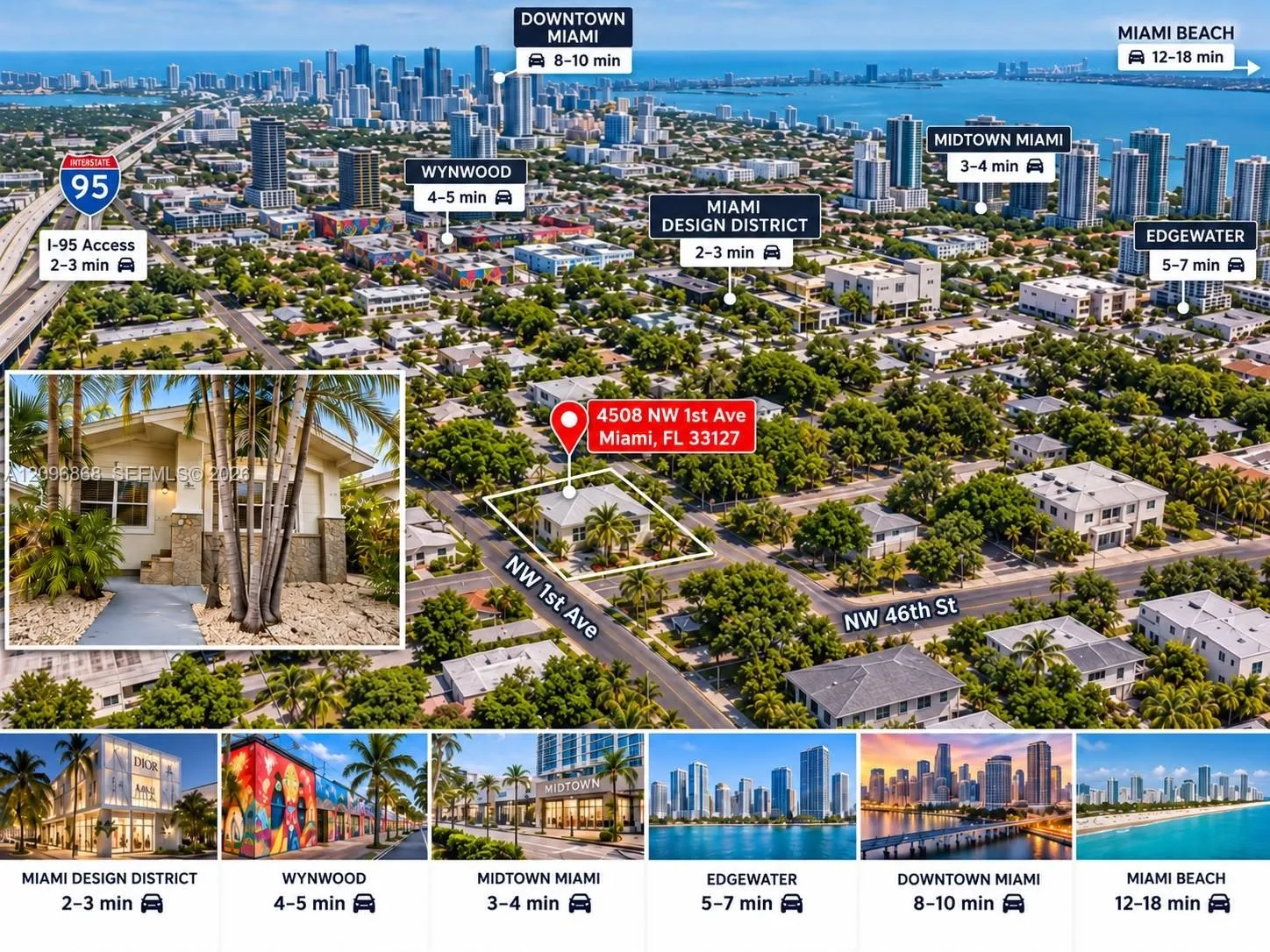En Venta 4508 NW 1st Avenue, Miami, FL 33127, Miami, FL 33127