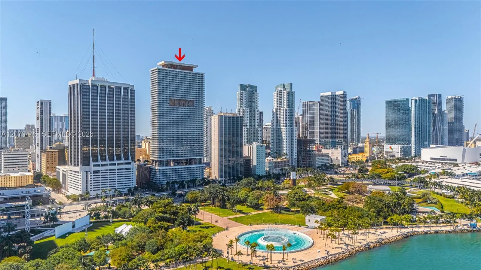 Foto de propiedad en 50 Biscayne Boulevard 4507, Miami, FL 33132 Miami con MLS#