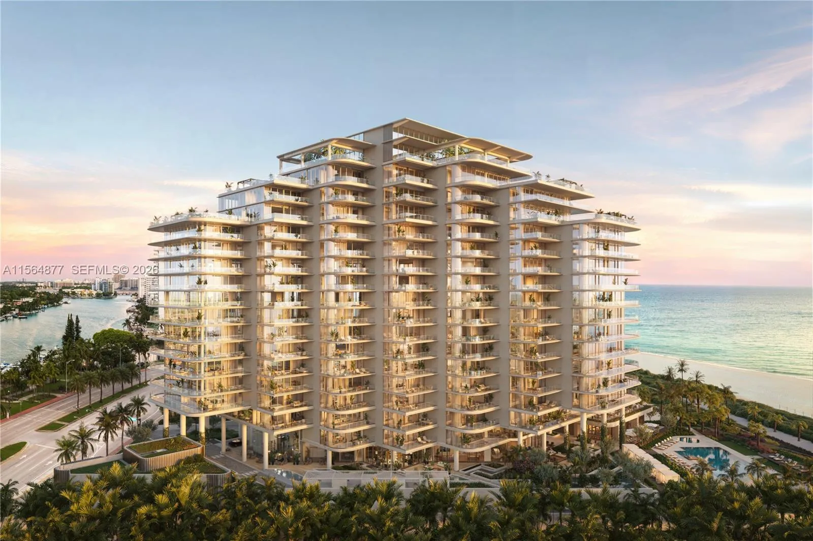 Foto de propiedad en 5333 Collins Avenue PHW, Miami Beach, FL 33140 Miami Beach con MLS# 