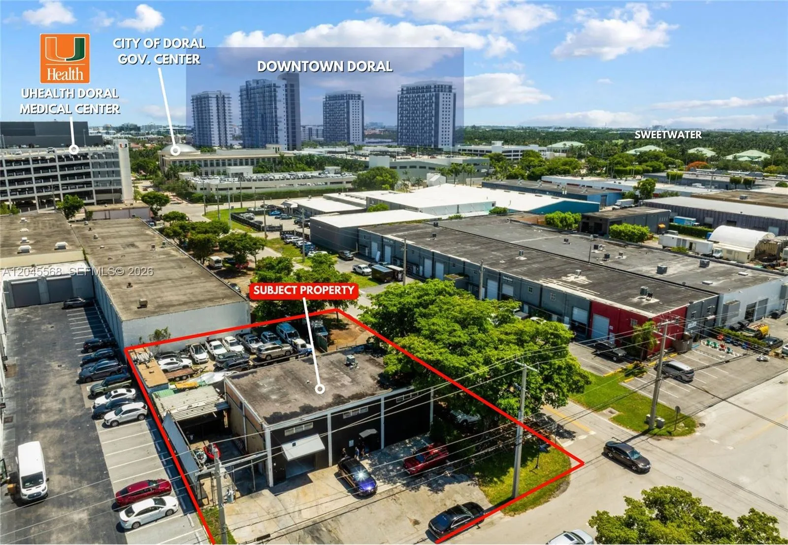 Foto de propiedad en 5571 NW 84th Avenue, Doral, FL 33166 Doral con MLS# 