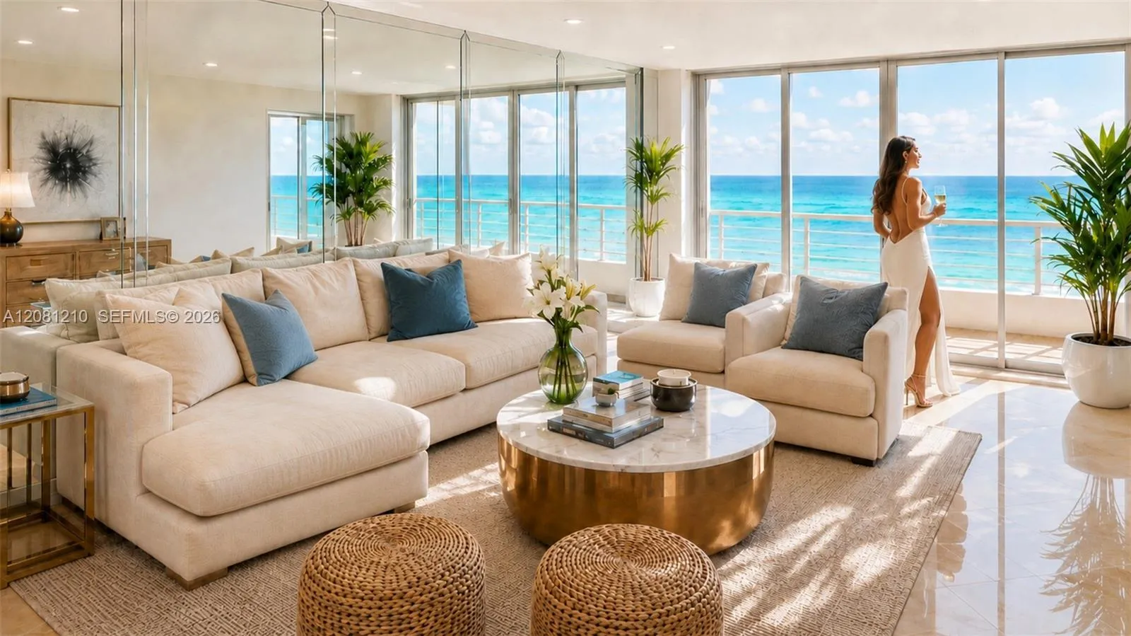 Foto de propiedad en 5601 Collins Avenue PH-2, Miami Beach, FL 33140 Miami Beach con MLS# 