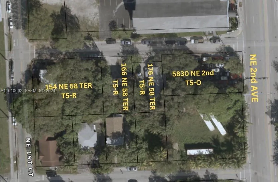 Foto de propiedad en 5830 NE 2nd Avenue, Miami, FL 33137 Miami con MLS# 