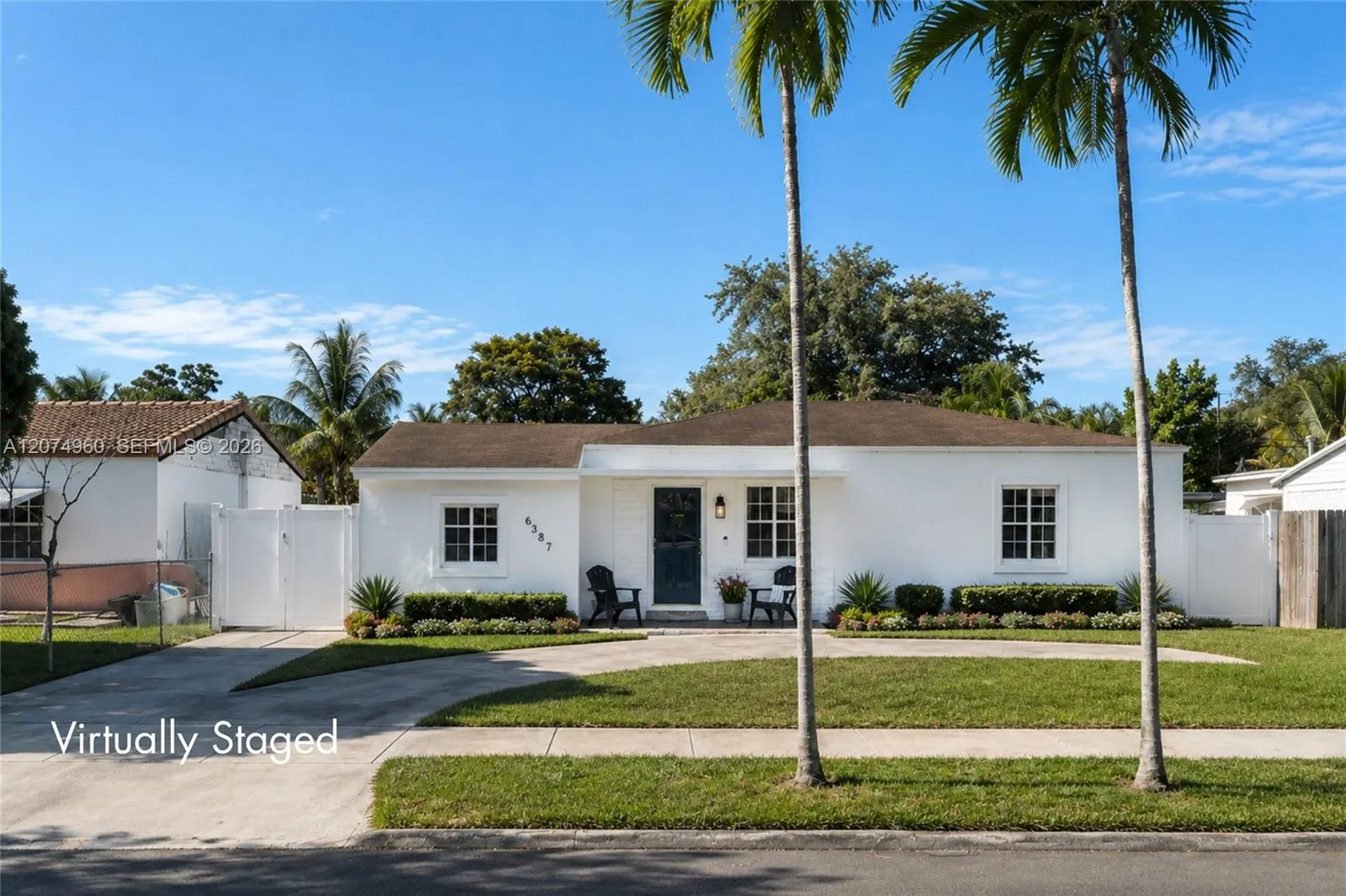 Foto de propiedad en 6387 SW 42nd Street, South Miami, FL 33155 South Miami con MLS# 