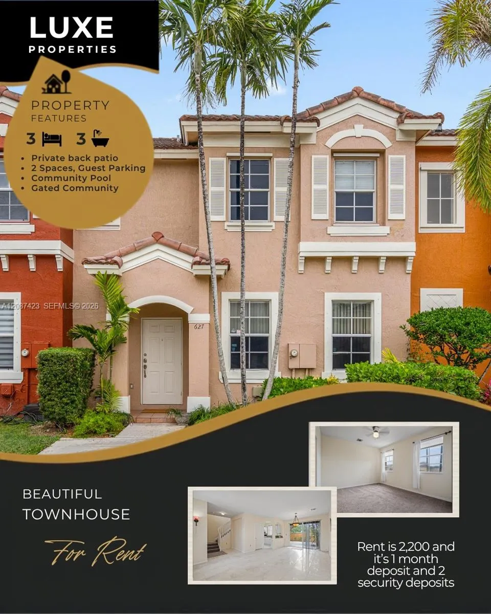 En Renta 645 E Mowry Court, Homestead, FL 33030, Homestead, FL 33030