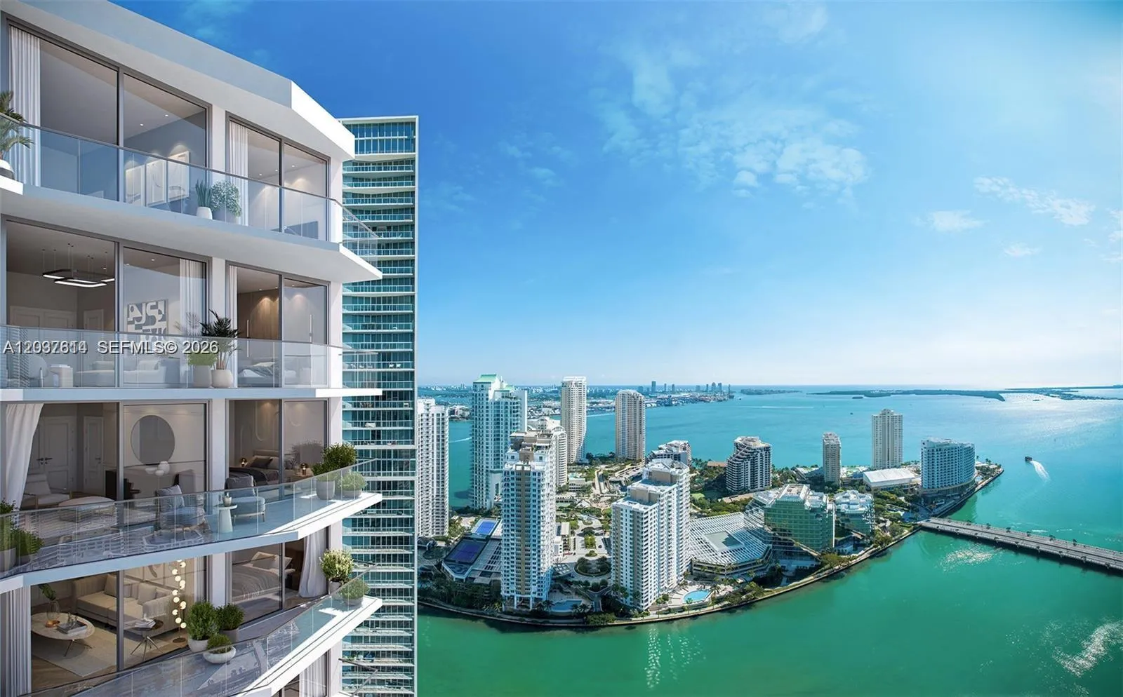 Foto de propiedad en 77 SE 5th Street 2914, Miami, FL 33131 Miami con MLS# 