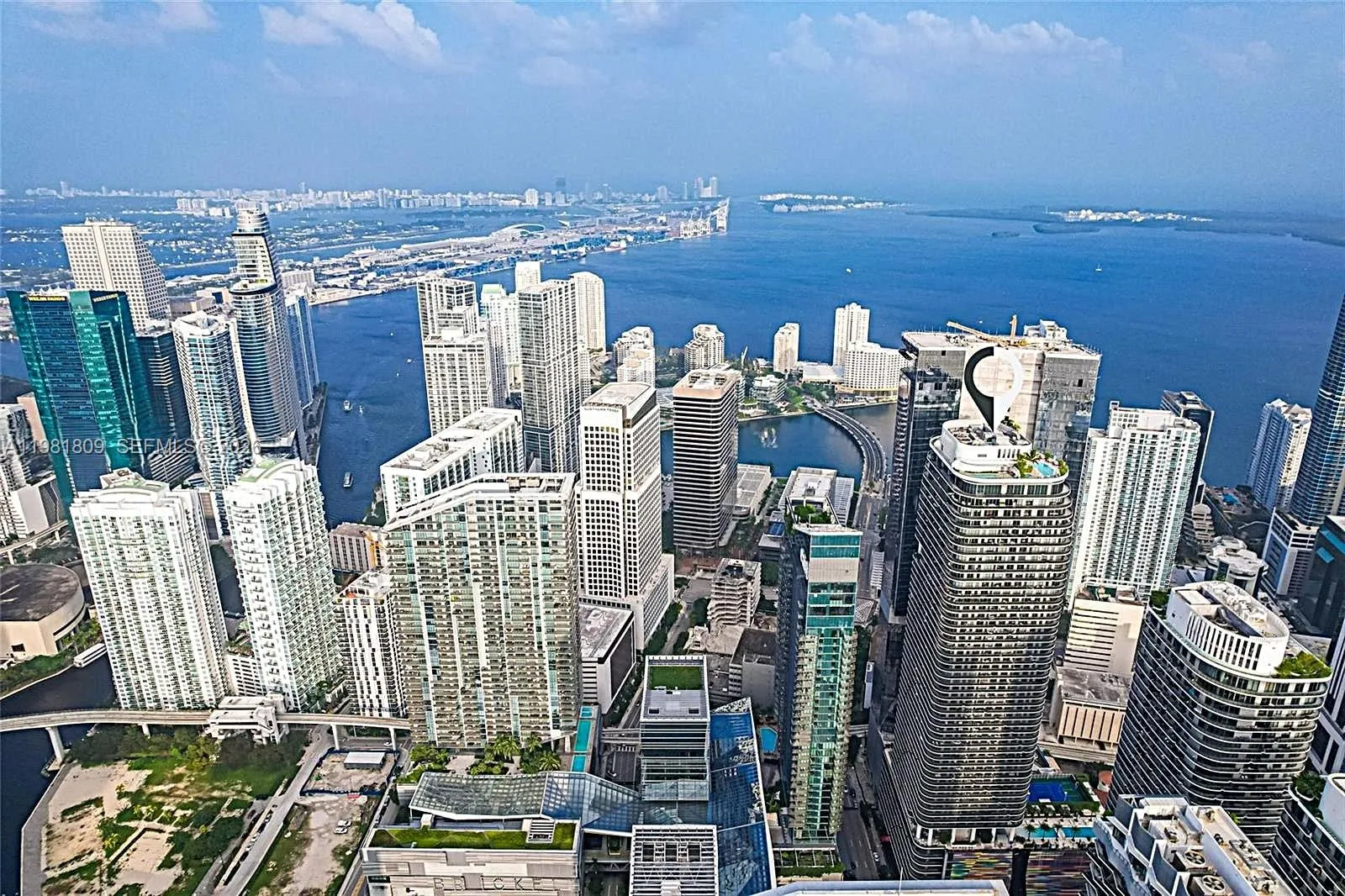 Foto de propiedad en 801 S Miami Avenue 1203, Miami, FL 33130 Miami con MLS# 
